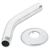 Brazo para ducha con cure falta acero foset